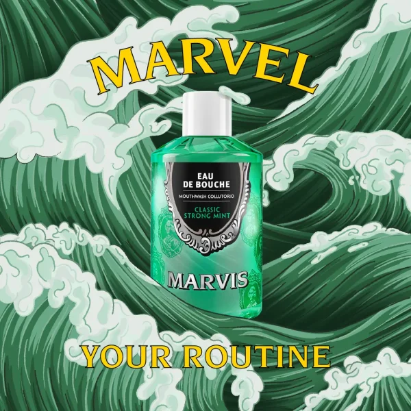 Marvis Classic Strong Mint Ağız Bakım Suyu - 400 ML