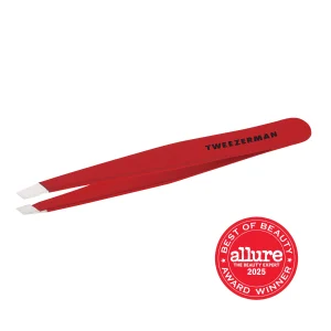 TweezermanSignature Red Slant Tweezer