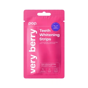 Pop Whitening Strips Very Berry